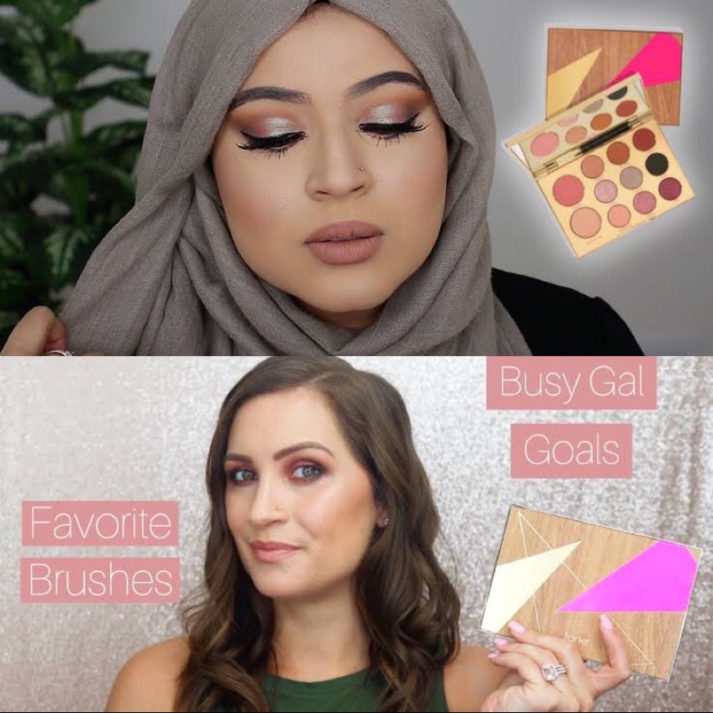 BNWT✨ TARTE Busy Gal Goals Eye & Cheek Palette - Picture 3 of 5
